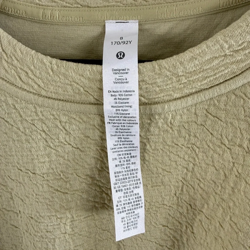 Lululemon Athletica Textured Crewneck Pullover